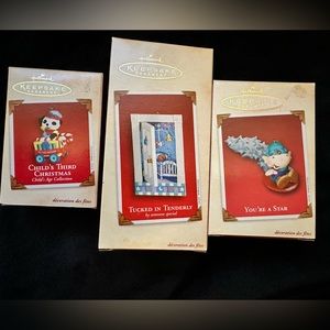 ⭐️NWT! Hallmark Keepsake Ornaments!